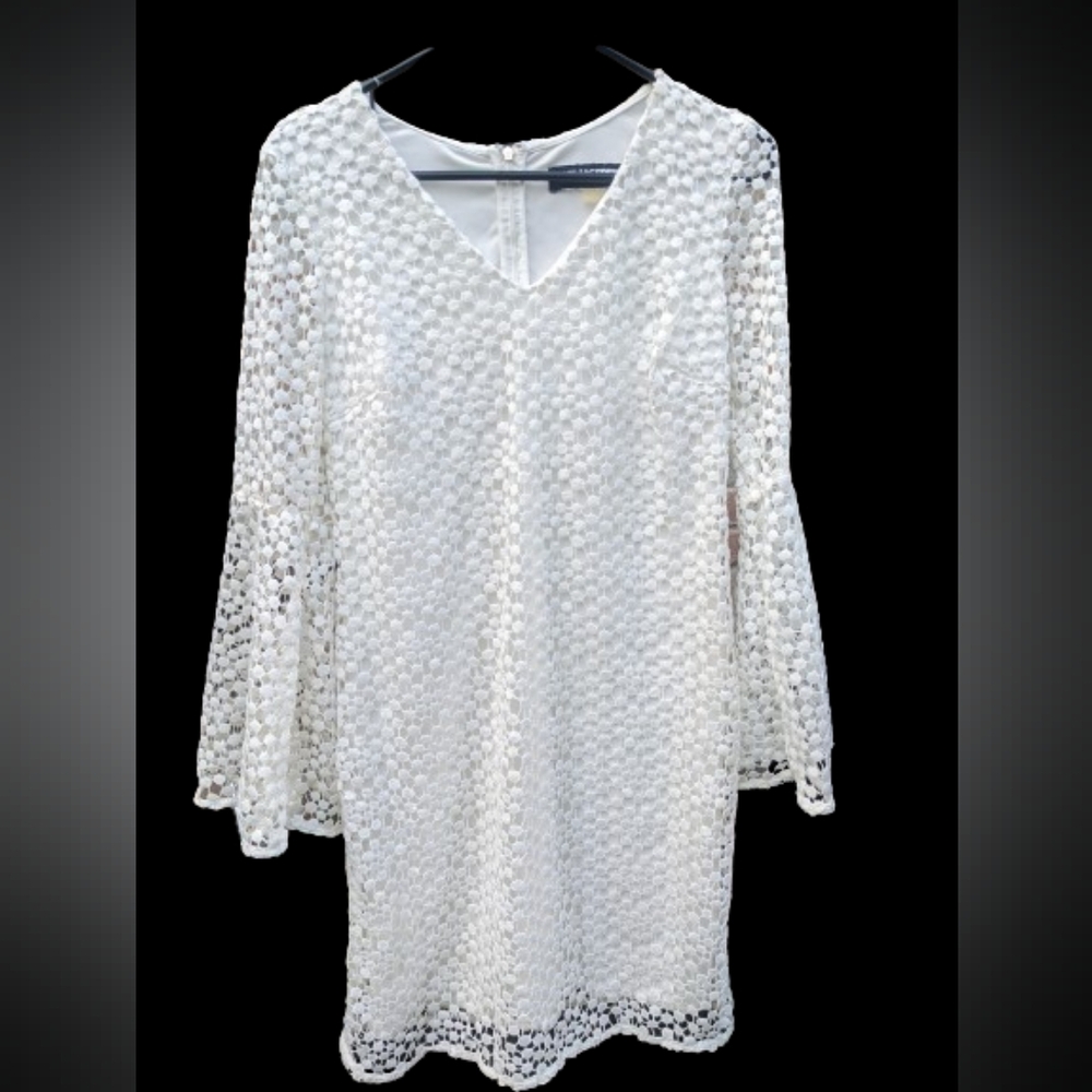 Karl Lagerfeld Paris White Eyelet